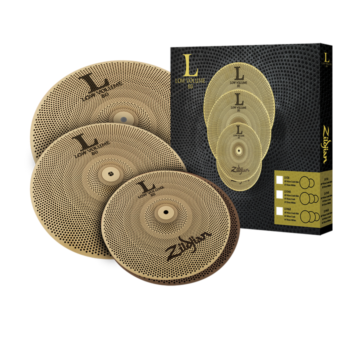 Zildjian Low Volume 14/16/18 3 Cymbal Pack