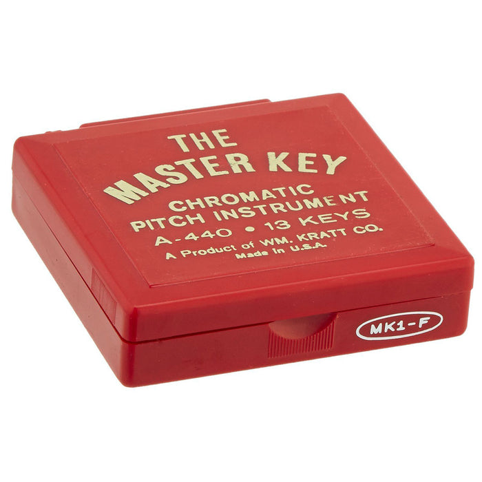Kratt Master Key Pitch Pipe w/ Note Selector - F to F