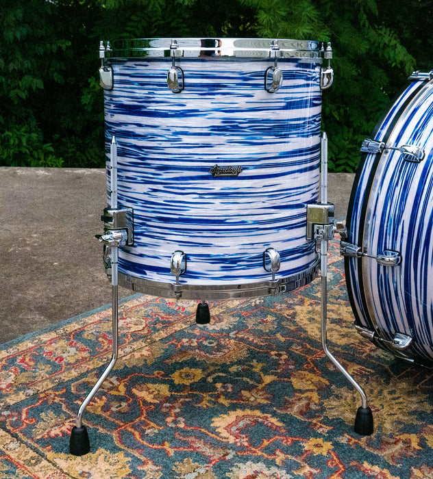 Tama Starclassic Maple 3pc Shell Pack in Blue & White Oyster
