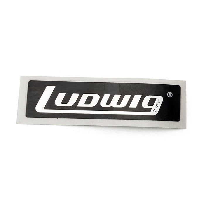 Ludwig Logo Sticker For Modular Hardware - Black