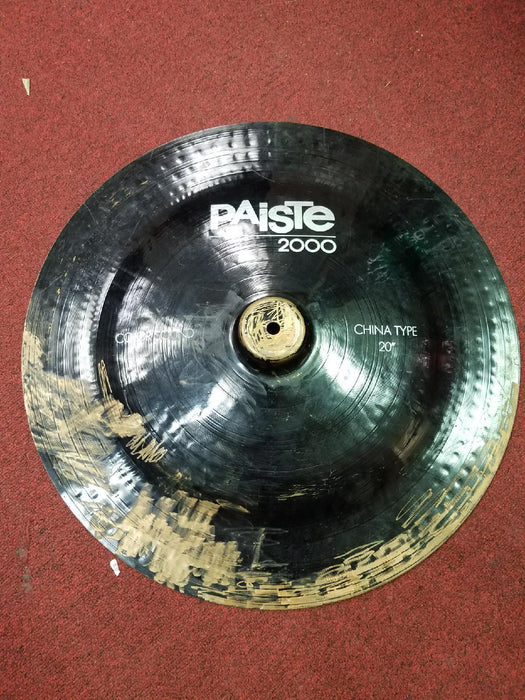 Paiste 2000 Colorsound 20" China - Black - 1800 Grams