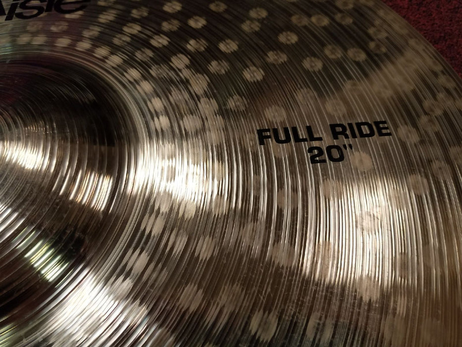 Paiste 652637 Alpha Series 20'' Full Ride Cymbal 2336 Grams