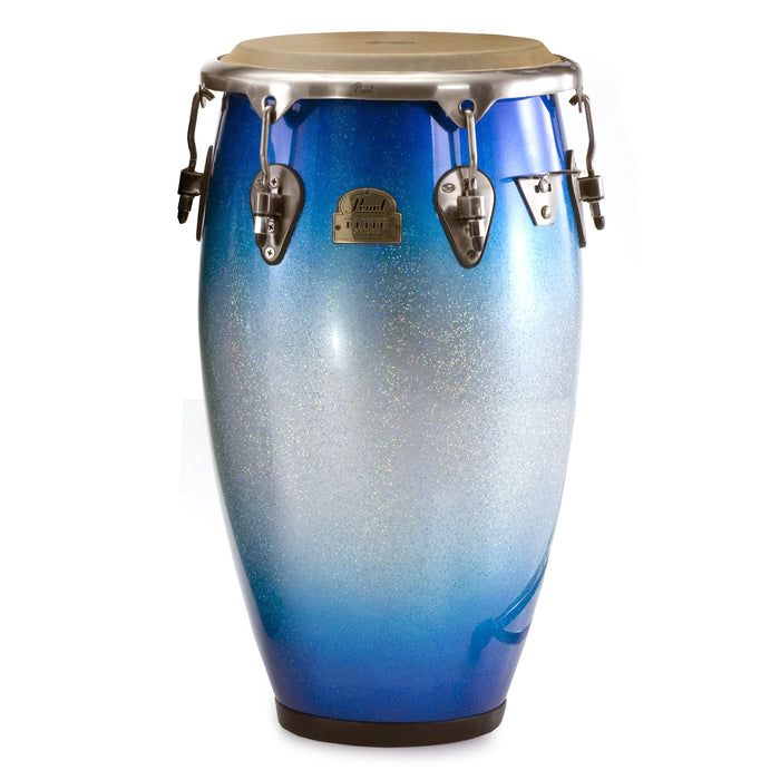 Pearl Elite 12 1/2" Fiberglass Tumba - Blue Sparkle Burst