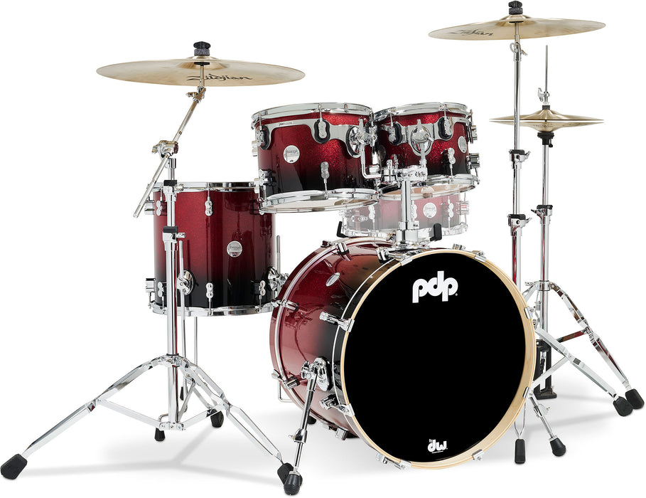 PDP Concept Maple Red/Black Fade Cr Hw Fn