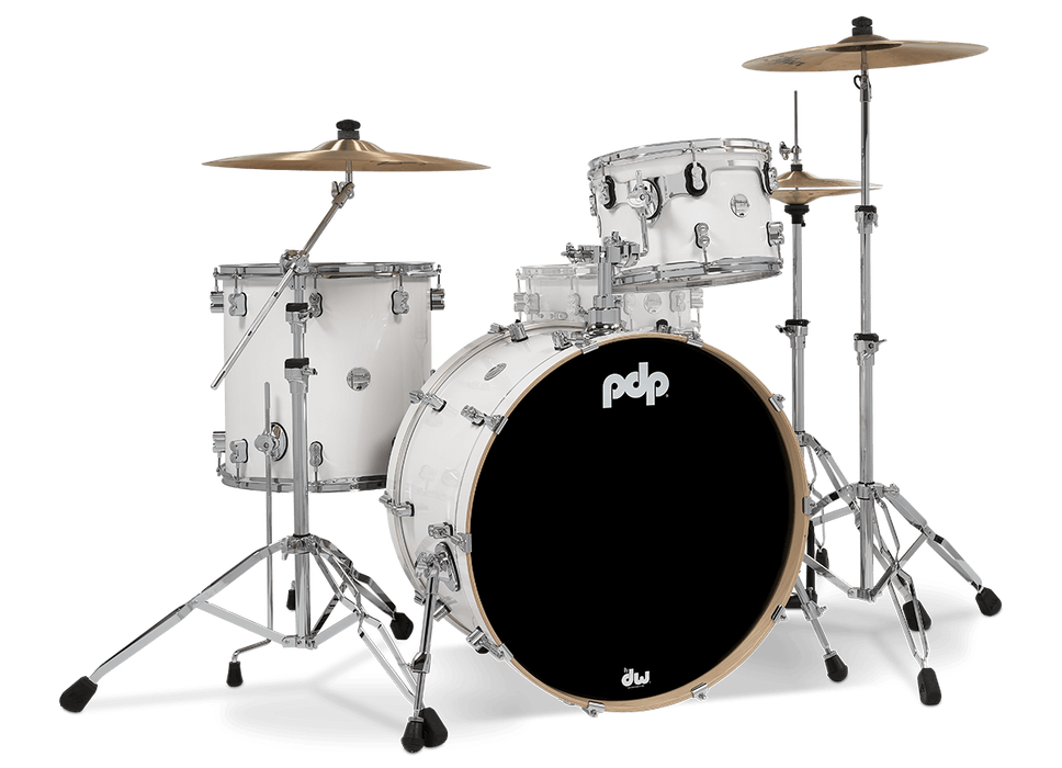 PDP Concept Maple Rock Shell Pack Pearlescent White