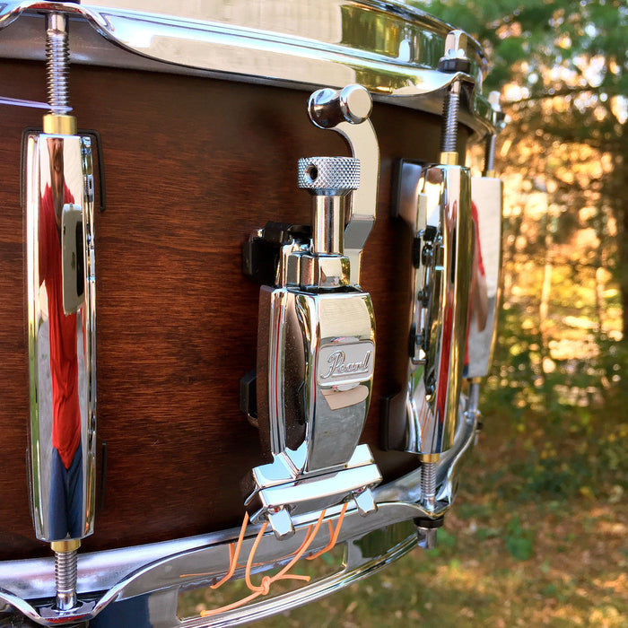 Pearl Limited Edition 15x6.5" Poplar/Fiberglass Snare Drum Aged Satin Amber