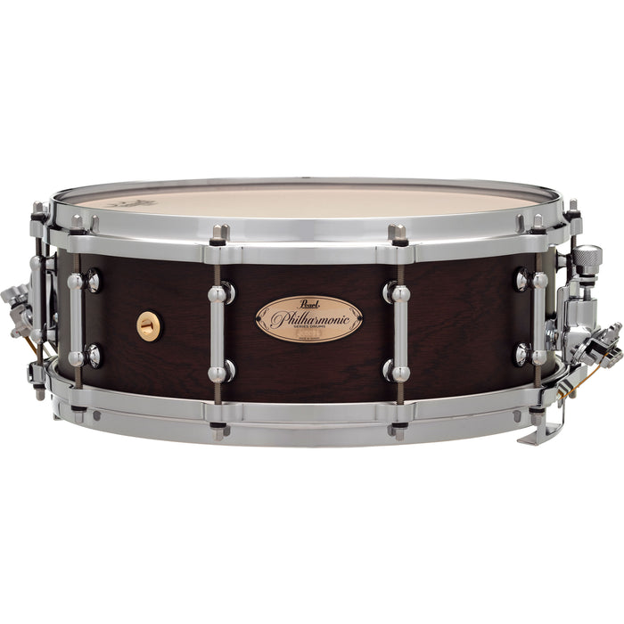 Pearl Philharmonic Snare 14"x5" African Mahogany w/ Maple Hoops