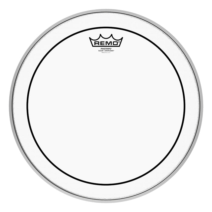 Remo PINSTRIPE Drum Head - Crimplock - Clear 08 inch