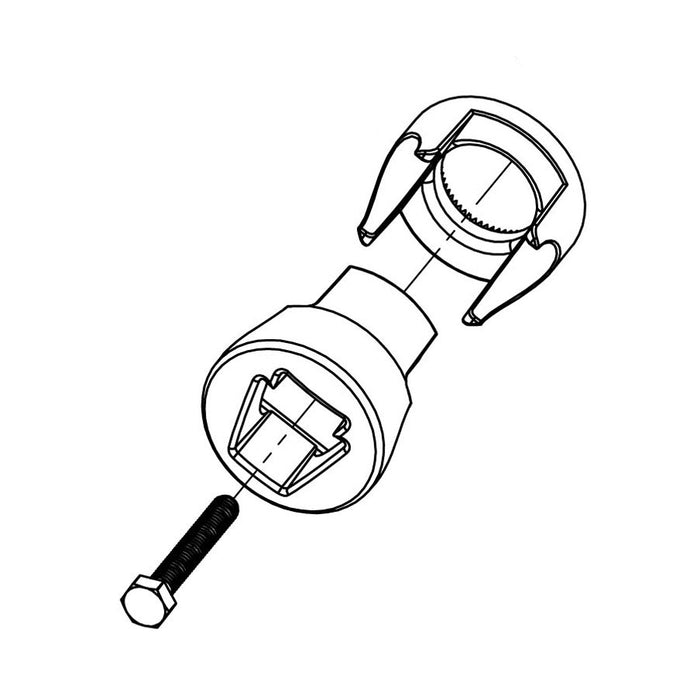 Ludwig Atlas Arch Clamp Assembly w/ Bolt