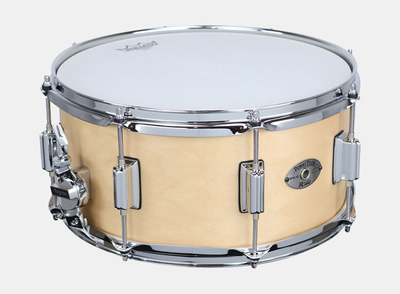 Rogers 6.5" x 14" Powertone Snare Drum - Satin Natural