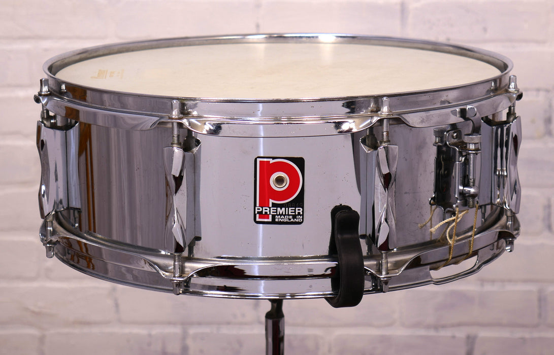 Premier 1005 14" x 4" Steel Snare Drum