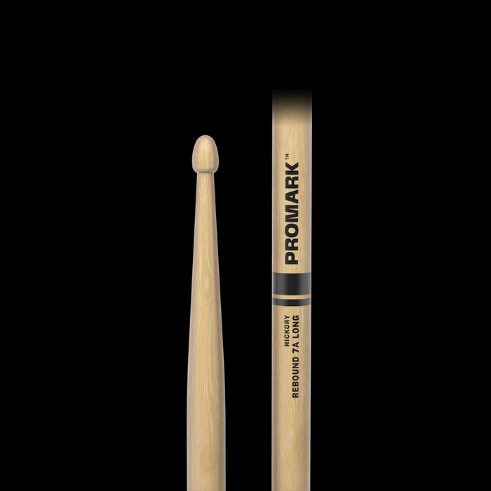 ProMark Rebound 7A Long Hickory Drumstick, Acorn Wood Tip