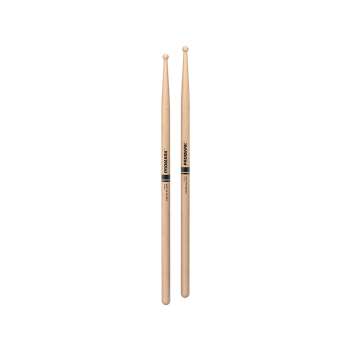 ProMark Finesse 2B Long Maple Drumstick, Small Round Wood Tip