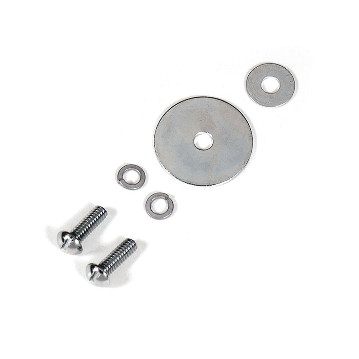 Rogers #8-32 x 3/8" Replacement Lug Screw & Washer Set - Round Head Slotted w/ 1" & 1/2" Washers