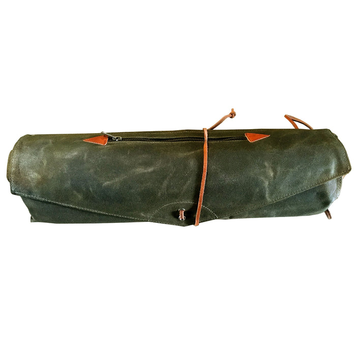 Tackle Waxed Canvas Roll-Up Stick Case - Black