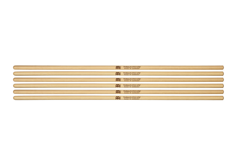 Meinl Timbales Stick 5/16", Drumstick Hickory, Pair, 3-Pack - SB117-3