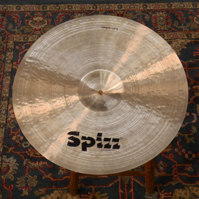 Spizz 17" Crash Cymbal 1142 grams Made in Turkey Hand Hammered