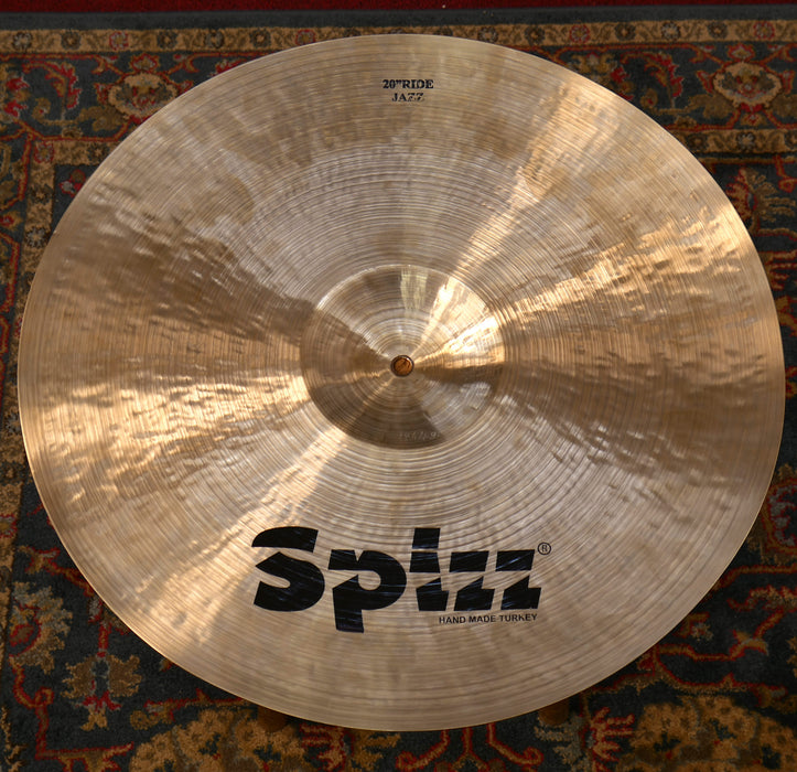 Spizz 20" Ride Cymbal 1866 grams Made in Turkey Hand Hammered