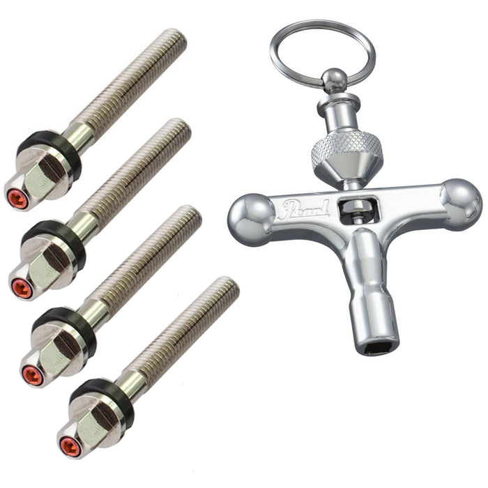 Pearl Spin Tight Starter Pack - Key & 4 Tension Rods