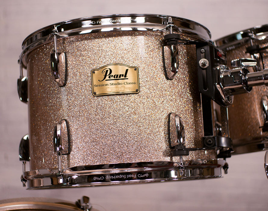 Pearl Session Studio Classic 4pc Rock Shell Pack in Vintage Copper Sparkle