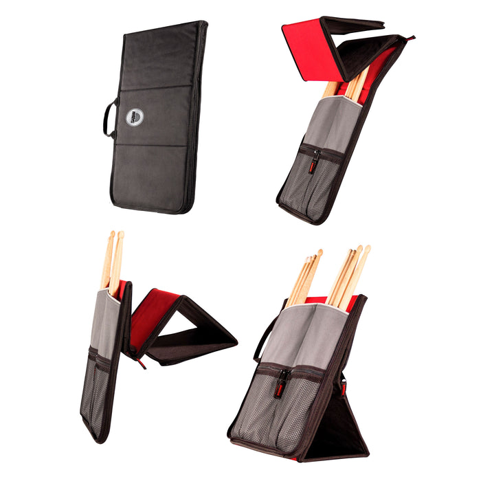 SABIAN Stick Flip Bag Black With Red - SSF12