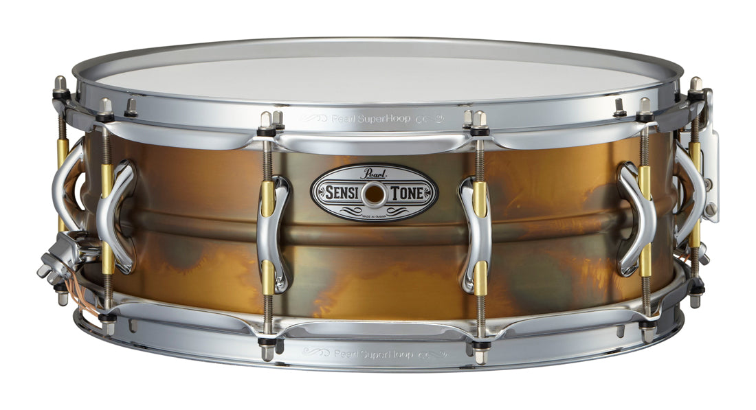 Pearl 14"x5" Beaded Brass SensiTone Premium Snare Drum - STA-1450FB