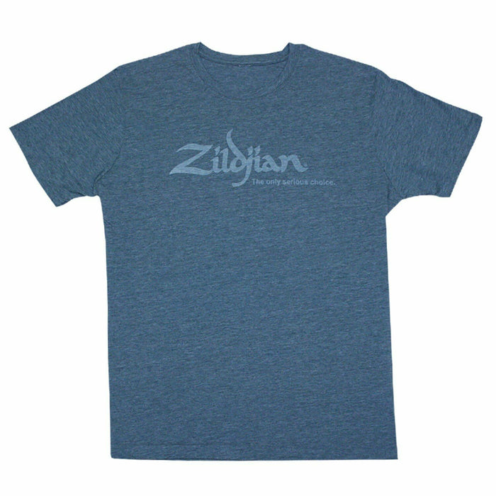 Zildjian Heathered Blue Tee Shirt X-Large