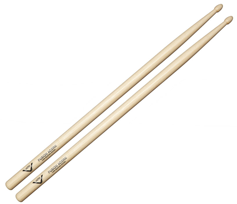 Vater Fusion Hickory Acorn Drum Sticks - Wood Tip