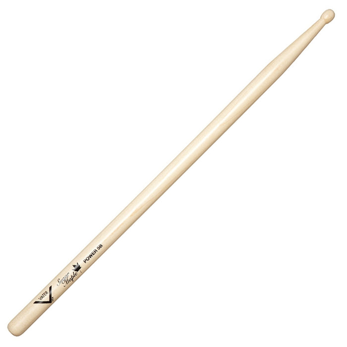 Vater Sugar Maple Power 5B Drum Sticks - Wood Tip