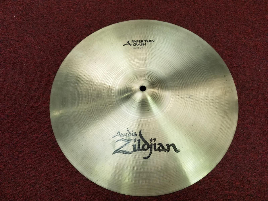 Zildjian 16" Avedis Paper Thin  Crash Cymbal 830 Grams