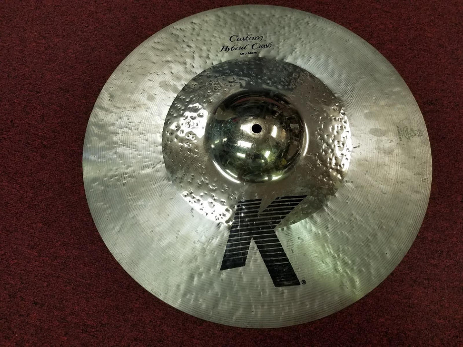 Zildjian 19" K Custom Hybrid Crash Cymbal 1600 Grams