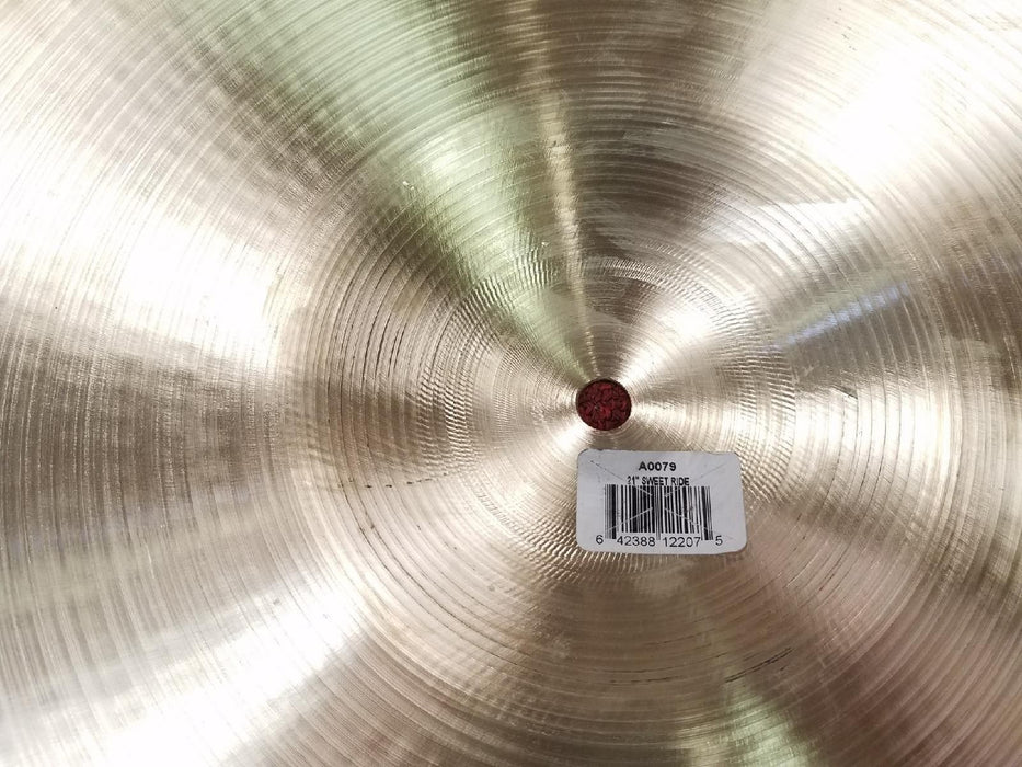 Zildjian 21"  A Sweet Ride Cymbal 2266 Grams